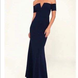 Off The Shoulder Maxi Dress Sz.Large